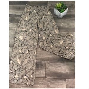 Wide leg fancy pants